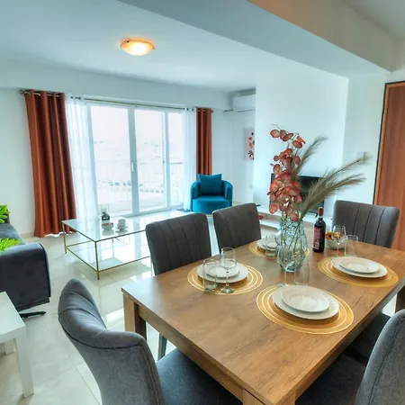 Apartman Seafront Beautifully Furnished 2 Bedrooms Gogzr-3 Gżira
